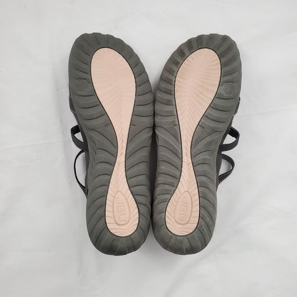 JBU By Jambu Women's Sydney Sandal/Flat Walking Shoe Sandals Charcoal Size 10M - Picture 13 of 15